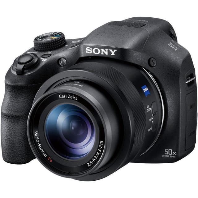 CyberShot DSC-HX350 Bridge Camera - Black + Sony Carl Zeiss Vario-Sonnar T 4.3-215mm f/2.8-6.3 f/2.8-6.3 · imagen principal