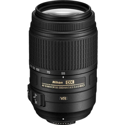Nikon AF-S 55-300mm f/4.5-5.6 Lenses 