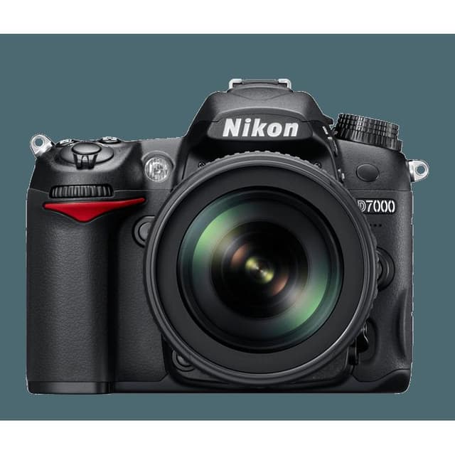 Réflex D7000 - Negro + Nikon 18-55mm f / 3.5-5.6G Nikon AF-S DX Nikkor f/3.5-5.6G VR · imagen principal