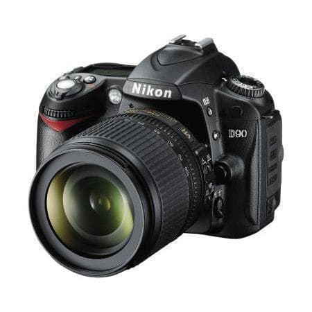 D90 SLR - Black + Nikon Nikkor AF-S DX VR 18-105mm f/3.5-5.6G ED f/3.5-5.6 · imagen principal
