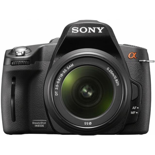 Alpha DSLR-A290 Reflex - Black + Sony DT 18-55mm f/3.5-5.6 SAM f/3.5-5.6  · main image