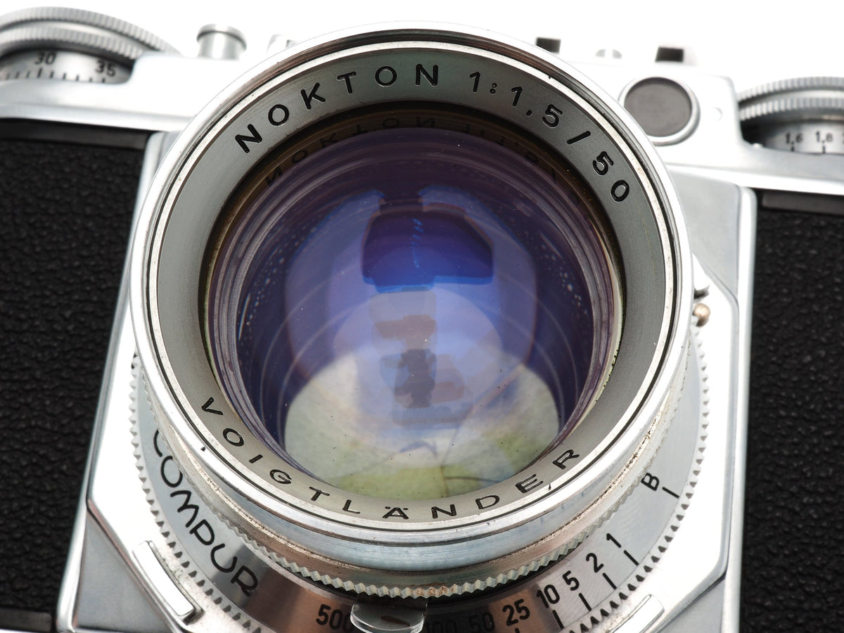 Voigtländer Prominent I + 50mm f1.5 Nokton – Camera Market