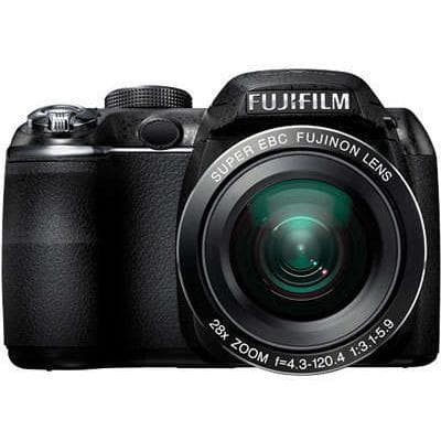 FinePix S3400 Compact Camera - Black + Fujifilm Super EBC Fujinon