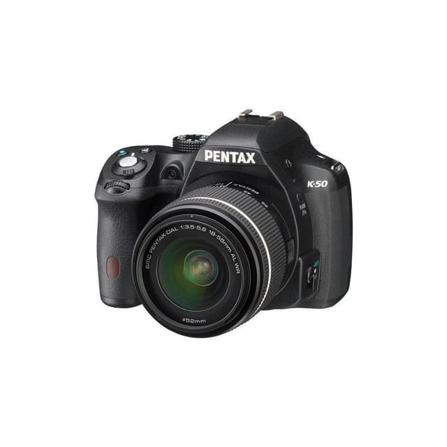 Réflex K50 - Negro + Pentax 18-55mm f/3.5-5.6 WR f/3.5-5.6 · imagen principal