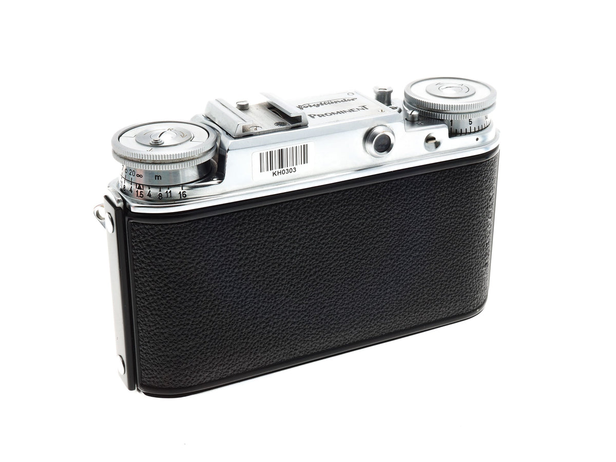Voigtländer Prominent I + 50mm f1.5 Nokton – Camera Market