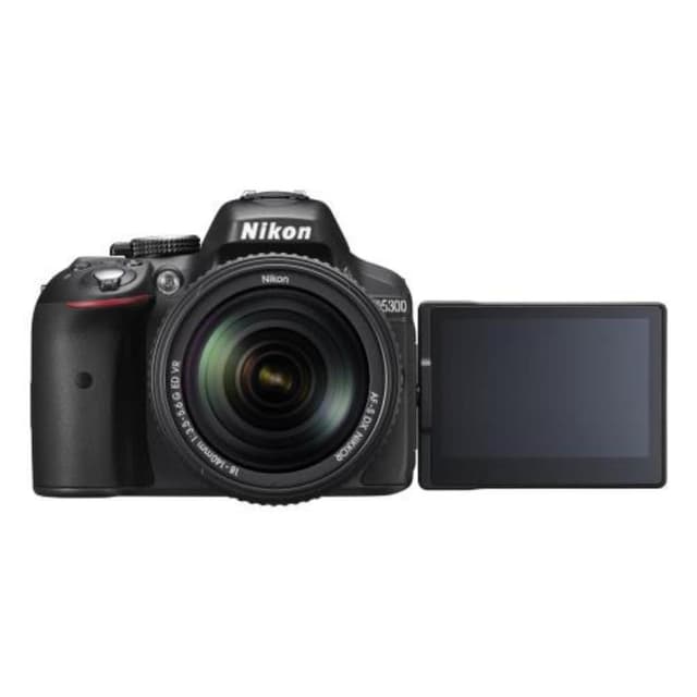 SLR D5300 - Black + Nikon AF-S DX Nikkor 18-105mm f/3.5-5.6G ED VR