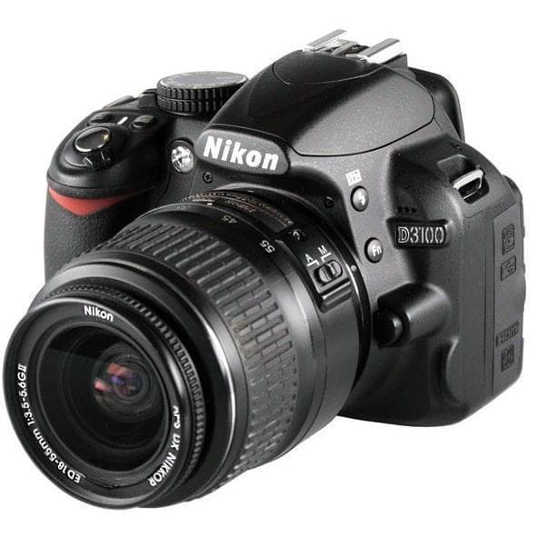 DSLR D5100 - Black + Nikon AF-S DX Nikkor 18-55 mm f/3.5-5.6G II ED f/3.5-5.6G · imagen principal