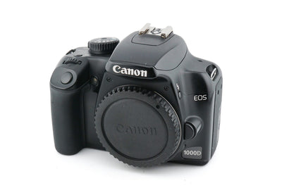 Canon EOS 1000D (Body Only) - Refurbished Digital SLR Camera (Black) 