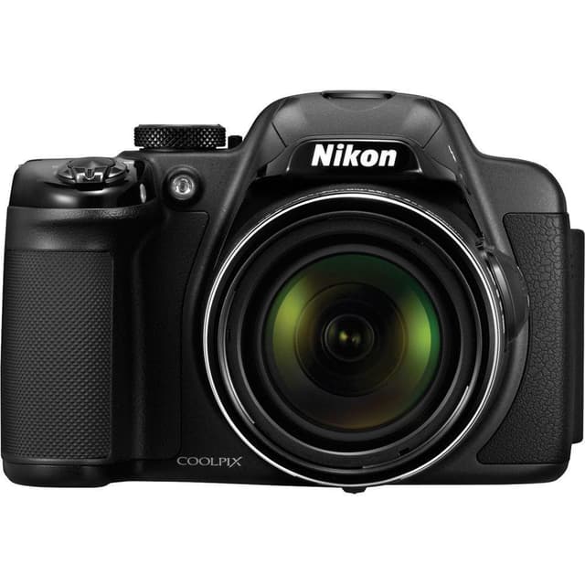 CoolPix P520 - Black + Nikon Nikkor 42X Wide Optical Zoom ED VR 4.3-180mm f/3.0-5.9 f/3.0-5.9  · main image