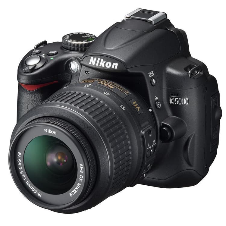 SLR D5000 - Black + Nikon AF-S DX Nikkor 18-55mm f/3.5-5.6G VR f/3.5-5.6G  · main image