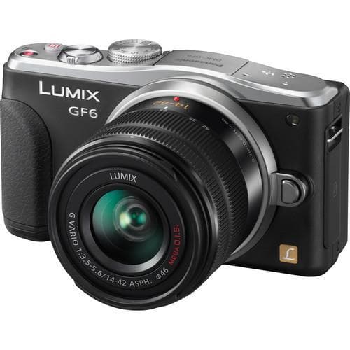 Lumix DMC-GF6X - Black + Panasonic Lumix G Vario 14-42mm f/3.5-5.6 II ASPH Mega OIS f/3.5-5.6 · main image