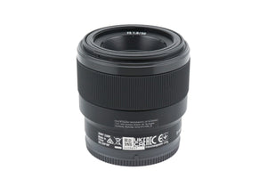 Sony 50mm f1.8 FE  - (Montura Sony E-mount) negro