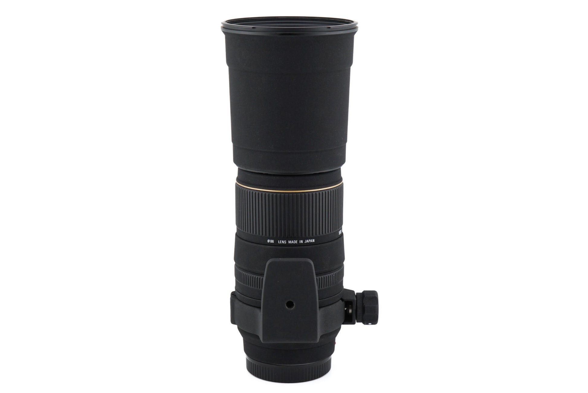 【8302】SIGMA 170-500mm 1:5-6.3 APO　フード付　中古品　望遠レンズ Sigma 170-500mm f5-6.3 APO DG - EXCELENTE