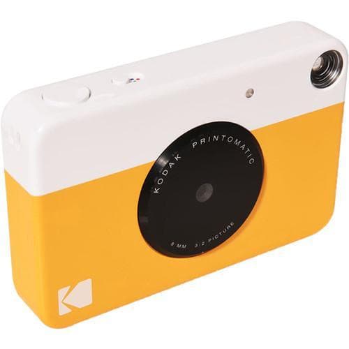 Snapshot Printomatic - Yellow/White + Kodak Printomatic 8mm f/2 Lens f/2