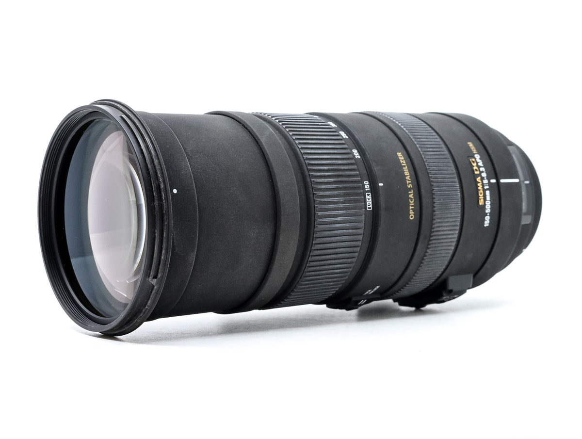 Sigma 150-500mm f/5-6.3 APO DG OS HSM - Canon EF Fit Used – Camera