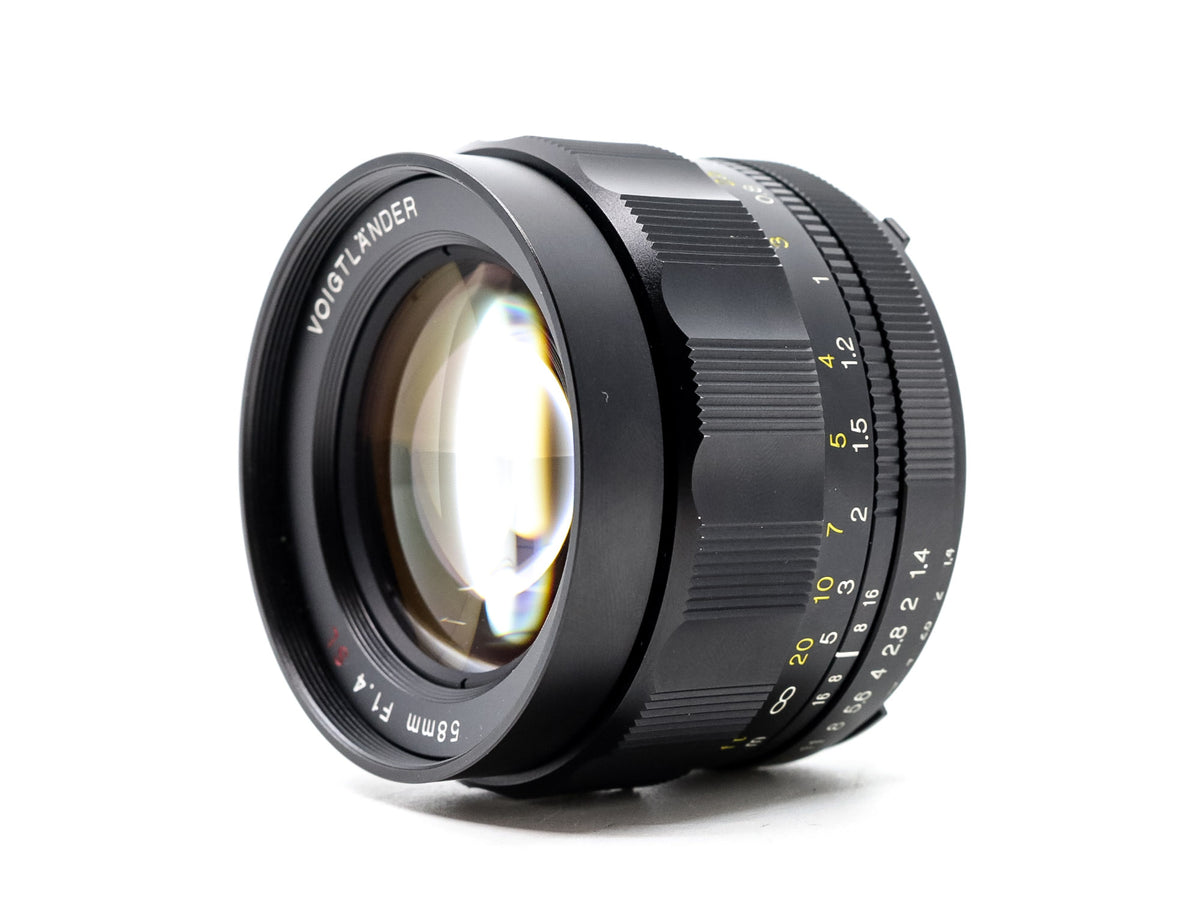 Voigtlander Nokton 58mm f/1.4 SL-II S - Nikon Fit – Camera Market