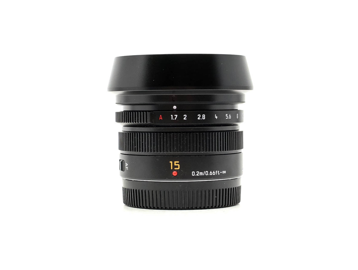 Panasonic Leica DG Summilux 15mm f/1.7 ASPH. – Camera Market