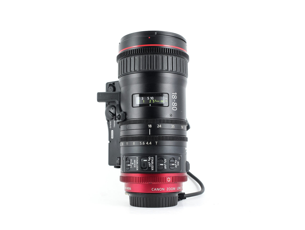 Canon CN-E 18-80mm T4.4 - EF Fit