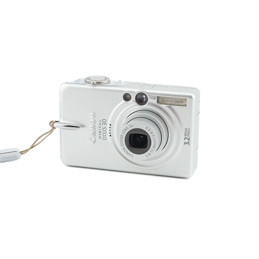 Canon IXUS 30 -Digicam Vintage Used | 12-Month Warranty – Camera