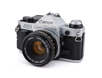 Canon AE-1 Program + 50mm f1.8 S.C. - SLR 35mm Film Camera Used Canon AE-1 Program + 50mm f1.8 S.C. - SLR 35mm Film Camera Used