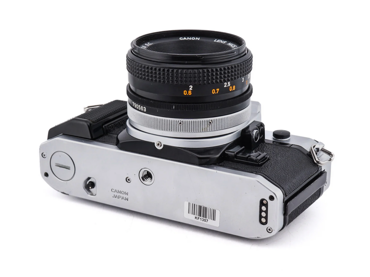 Discover the versatile Canon AE-1 Program 50mm f/1.8 SC