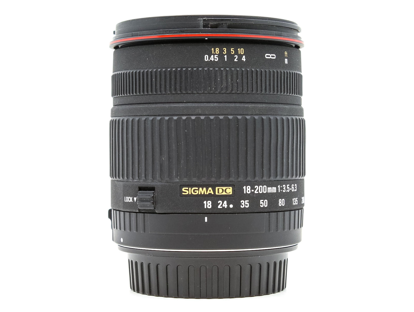 Sigma 18-200mm f/3.5-6.3 DC - Canon EF-S Fit · main image