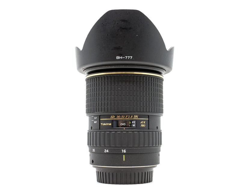 Tokina 16-50mm f/2.8 AT-X Pro DX AF - Canon EF-S Fit Used – Camera