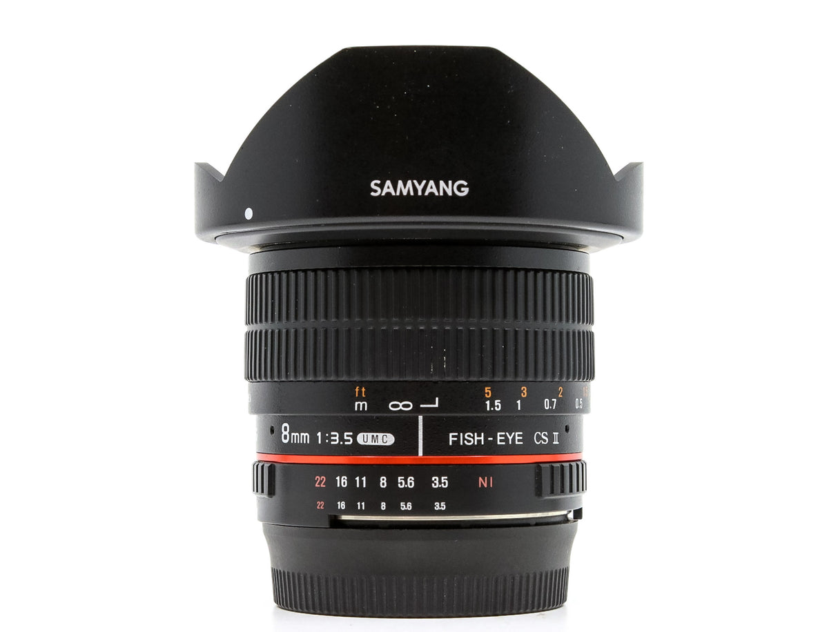 Samyang 8mm f/3.5 UMC CS II - Micro Four Thirds Fit