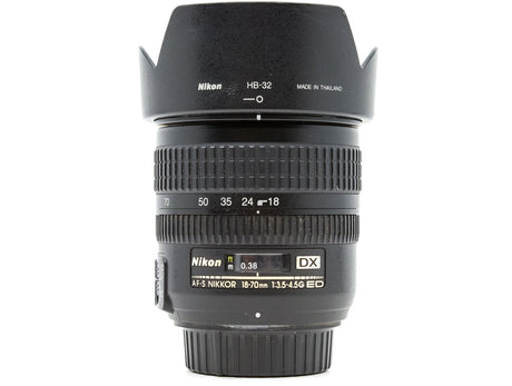 Nikon AF-S DX Nikkor 18-70mm f/3.5-4.5G IF-ED - segunda mano - excelente estado - foto principal - SKU 3796586 - Camera Marke