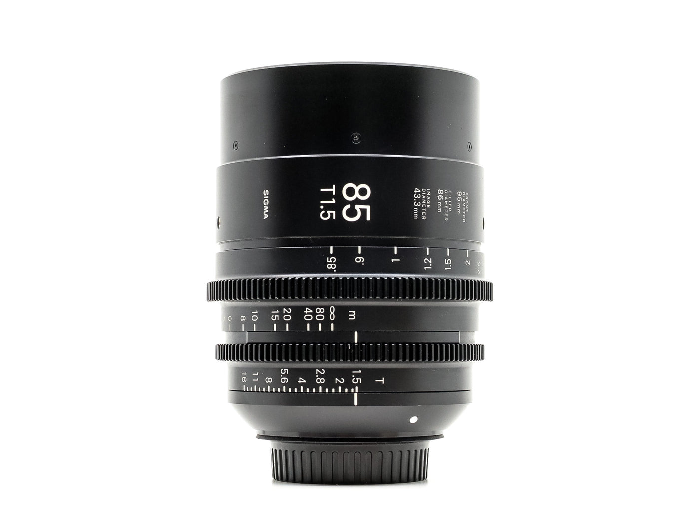 Sigma 85mm T1.5 FF - Canon EF fit · main image