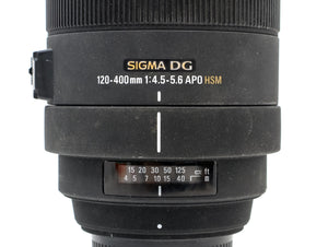 Sigma 120-400mm f/4.5-5.6 APO DG OS HSM - Nikon Fit 