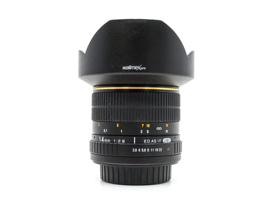 Walimex Pro 14mm ED AS IF UMC f/2.8 - Sony A Fit 