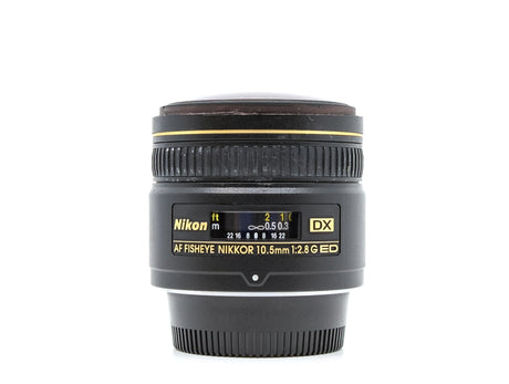 Nikon AF Nikkor DX 10.5mm f/2.8G ED Fisheye - segunda mano - excelente estado - foto principal - SKU 3714343 - Camera Market