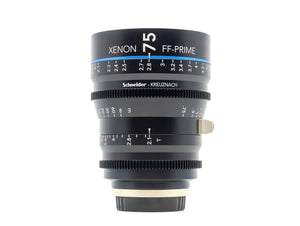 Schneider Xenon FF 75mm T2.1 - Canon EF Fit