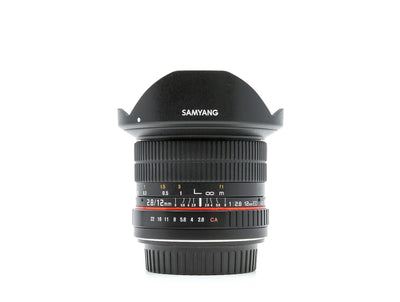 Samyang 12mm f/2.8 ED AS NCS Fisheye - Canon EF Fit 
