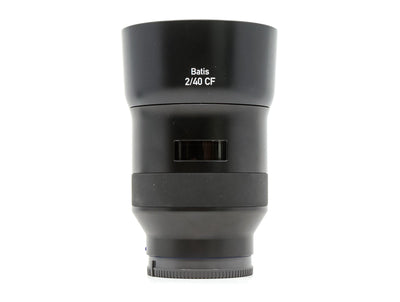 ZEISS Batis 40mm f/2 CF - Montura Sony FE de segunda mano