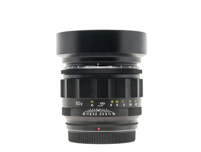 Voigtlander Nokton 50mm f/1.0 - Nikon Z Fit 