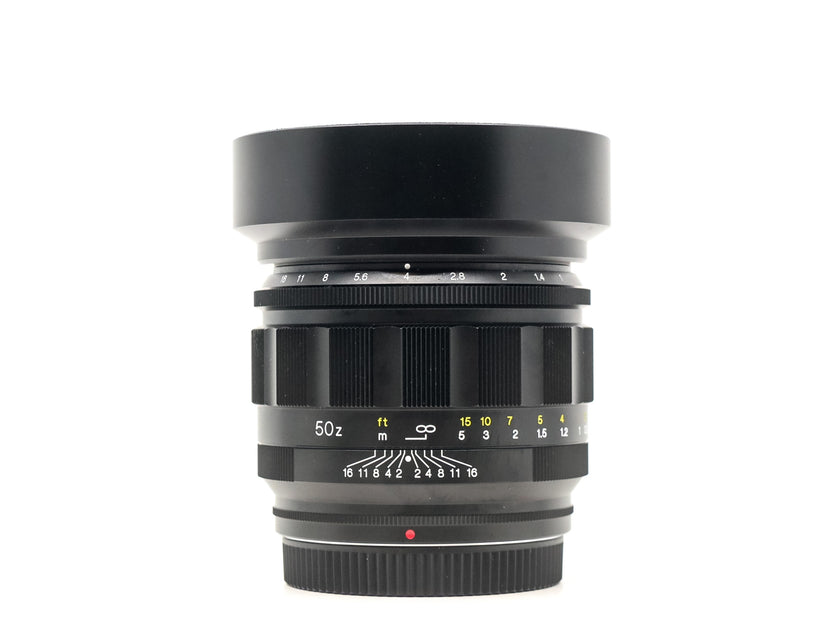Voigtlander Nokton 50mm f/1.0 - Nikon Z Fit – Camera Market