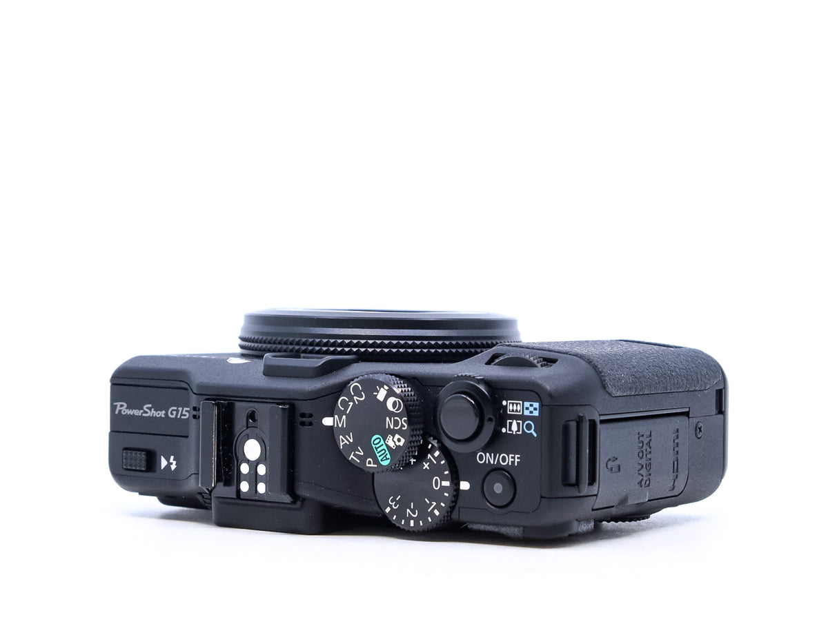 Discover the incredible features of the Canon PowerShot G15 at 