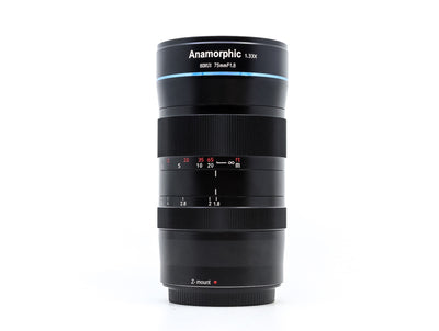 Sirui 75mm f/1.8 1.33x Anamorphic - Nikon Z Fit
