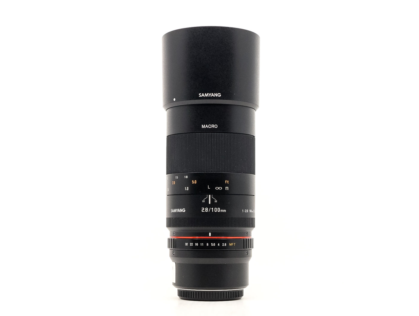 Samyang 100mm f/2.8 ED UMC Macro - Micro Four Thirds Fit  · main image