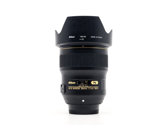 Nikon AF-S Nikkor 28mm f/1.4E ED - segunda mano - excelente estado - foto principal - SKU 3758078 - Camera Market