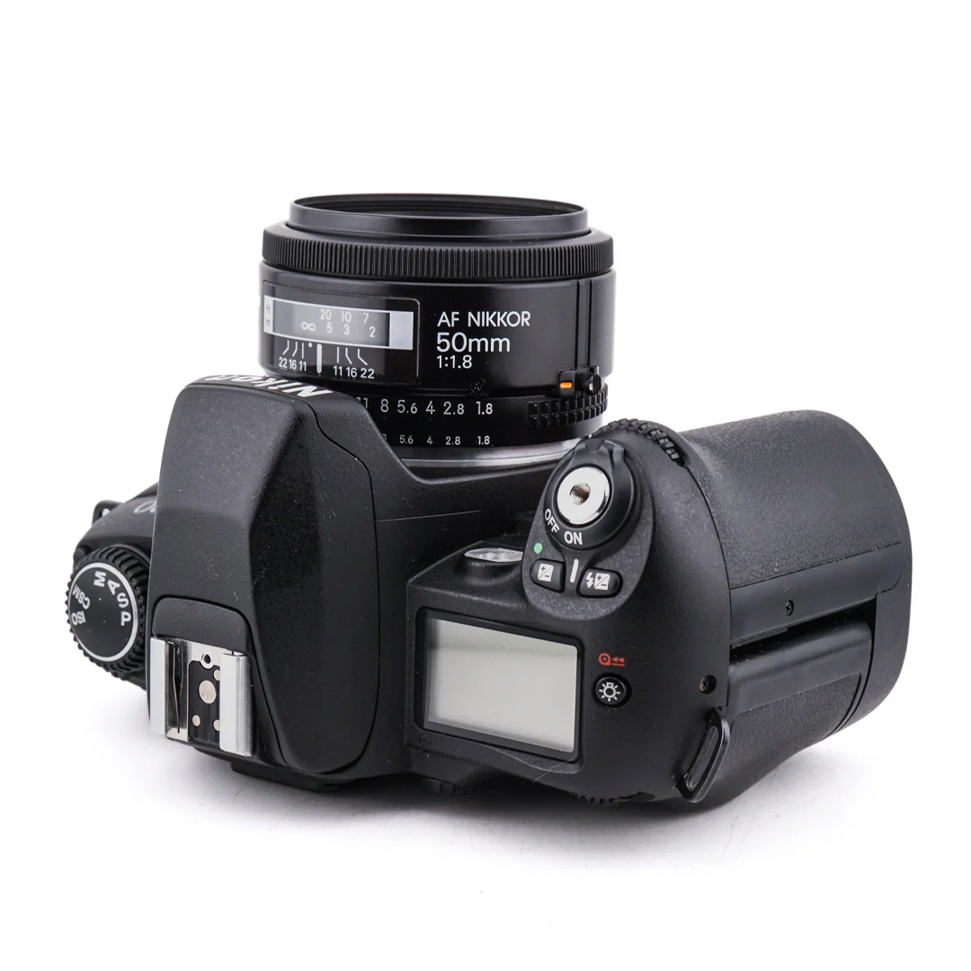Buy your Nikon F80 Vintage Analog Camera + 50mm f1.8 AF Nikkor