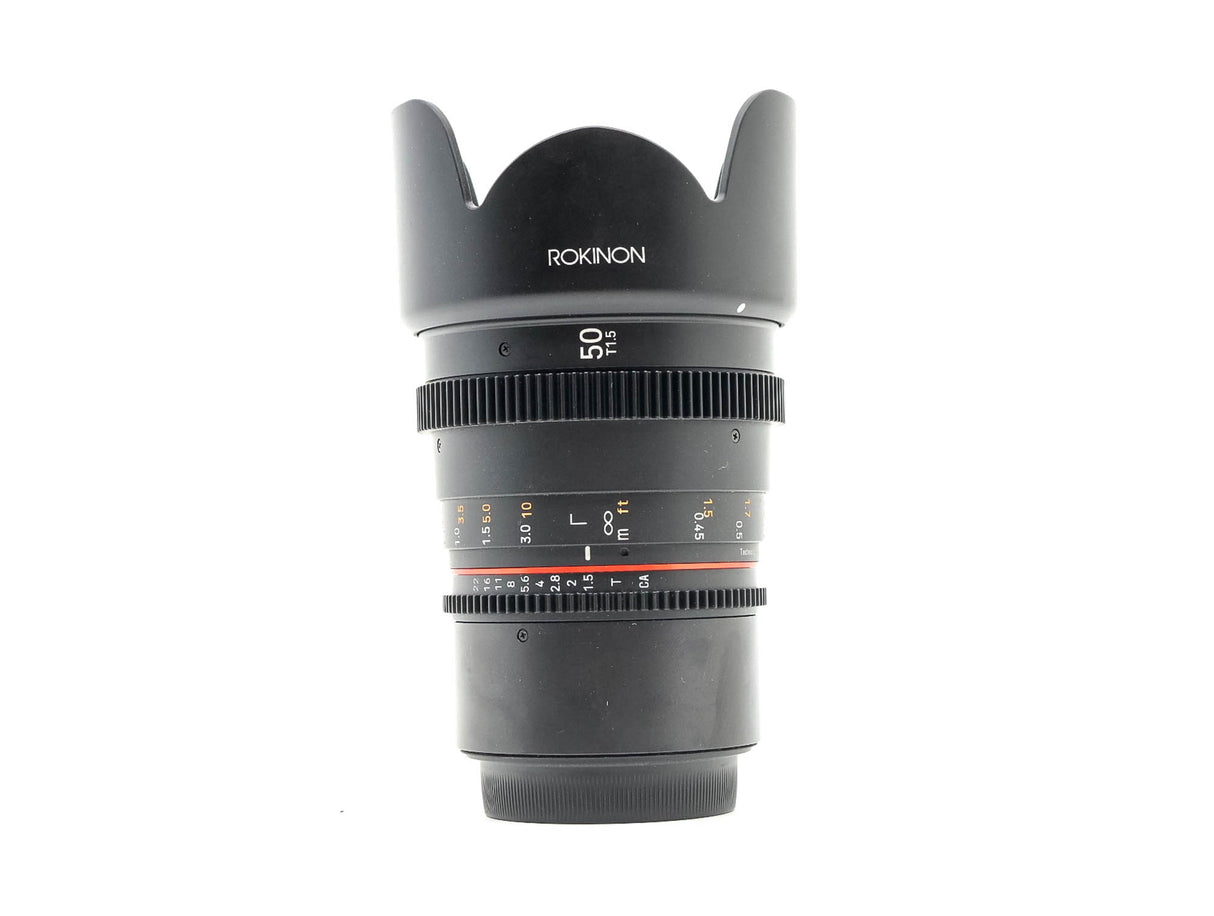Rokinon 50mm T1.5 Cine DSX - Canon RF Fit 