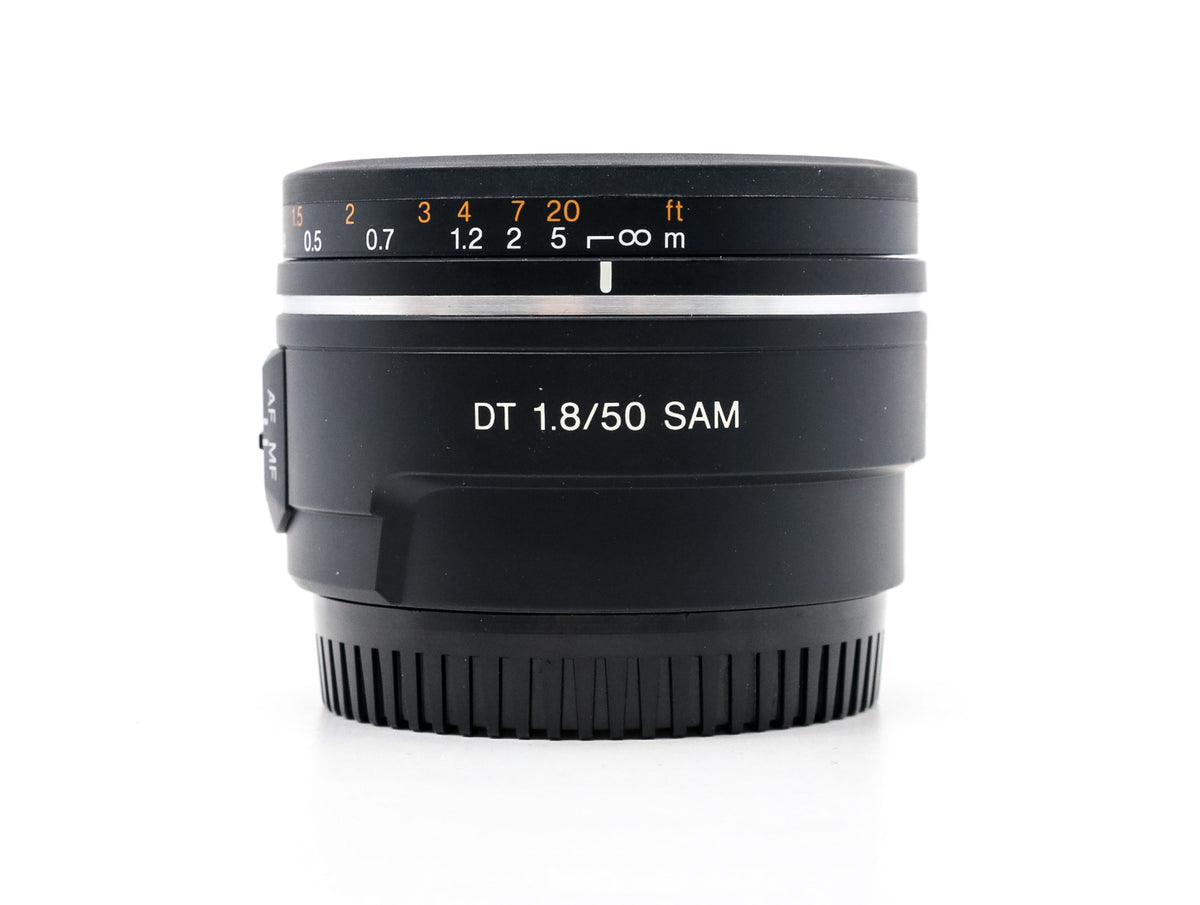 SONY αマウント DT 50mm F1.8 SAM SAL50F18 Sony DT 50mm f/1.8 SAM - Sony A fit Used | 12-Month Warranty