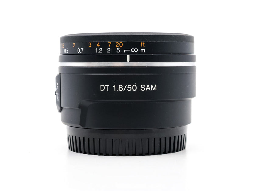 SONY DT 50mm F1.8 SAM レンズ 本体 Sony DT 50mm f/1.8 SAM - Sony A fit Used | 12-Month Warranty