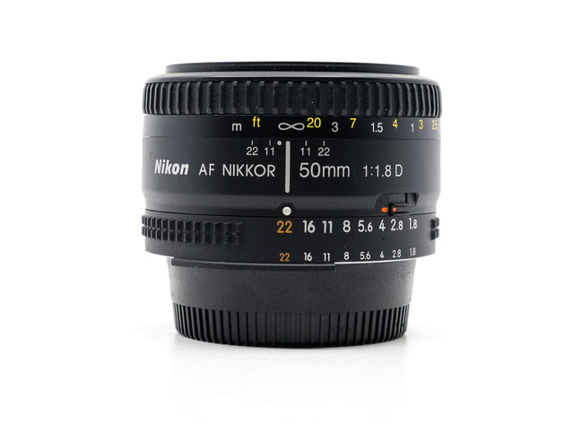 Nikon AF Nikkor 50mm f/1.8D - segunda mano - excelente estado - foto principal - SKU 3760733 - Camera Market