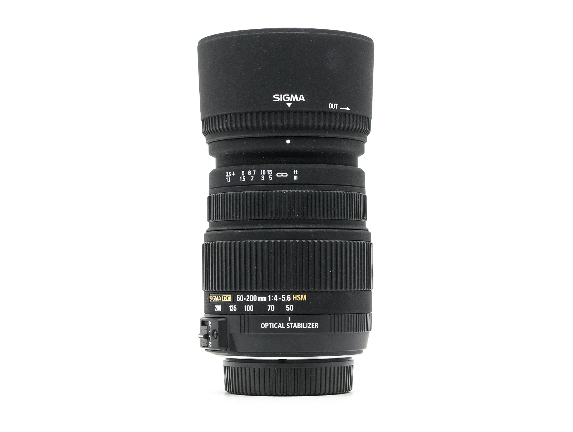 Sigma 50-200mm f/4-5.6 DC OS HSM - Nikon Fit Used | 12-Month