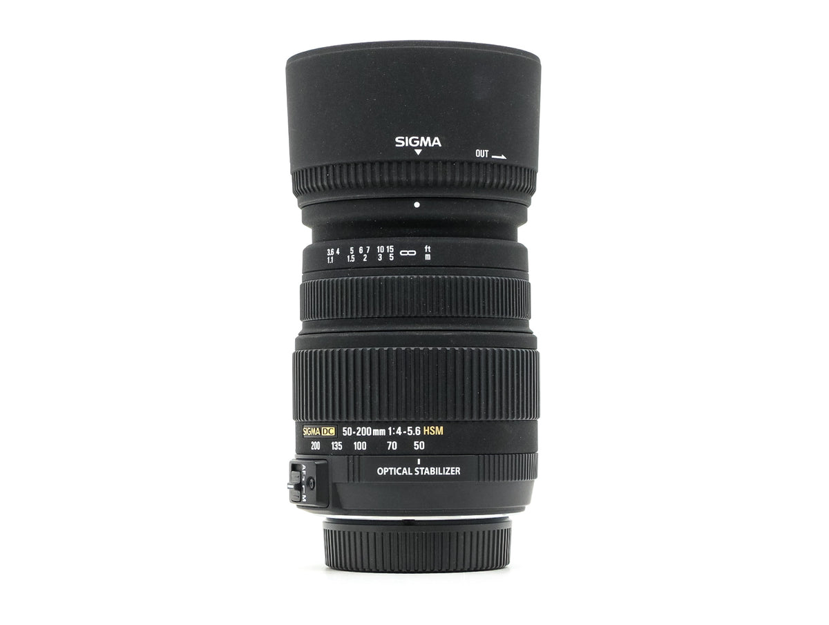 Sigma 50-200mm f/4-5.6 DC OS HSM - Nikon Fit Used | 12-Month
