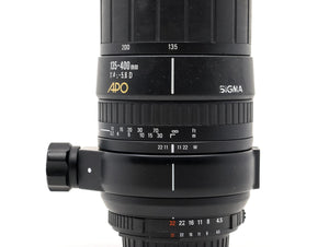 Sigma 135-400mm f/4.5-5.6 APO - Nikon Fit